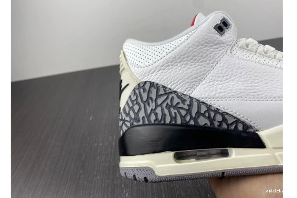 Cheap EP DN3707-100 Jordan White DN3707-100 Retro Reimagined 3 Cement 0318